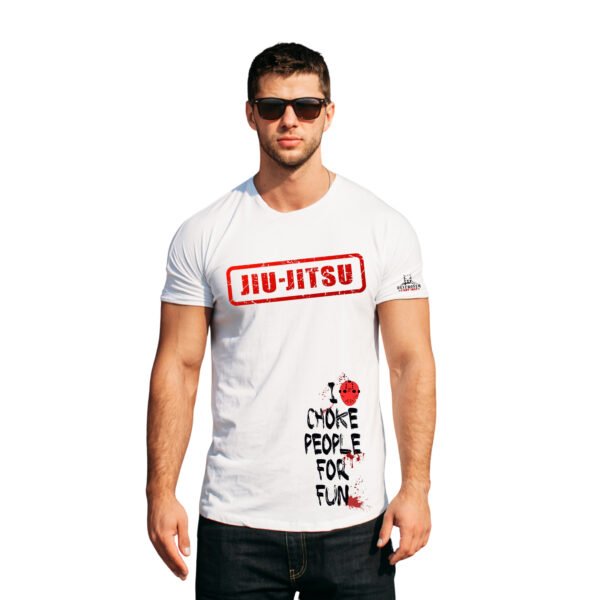 REMERA JIU JITSU - I CHOKE FOR FUN